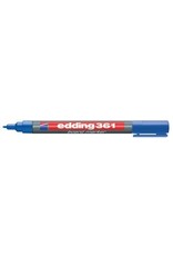 Edding Edding 361  Whiteboardmarker Blauw