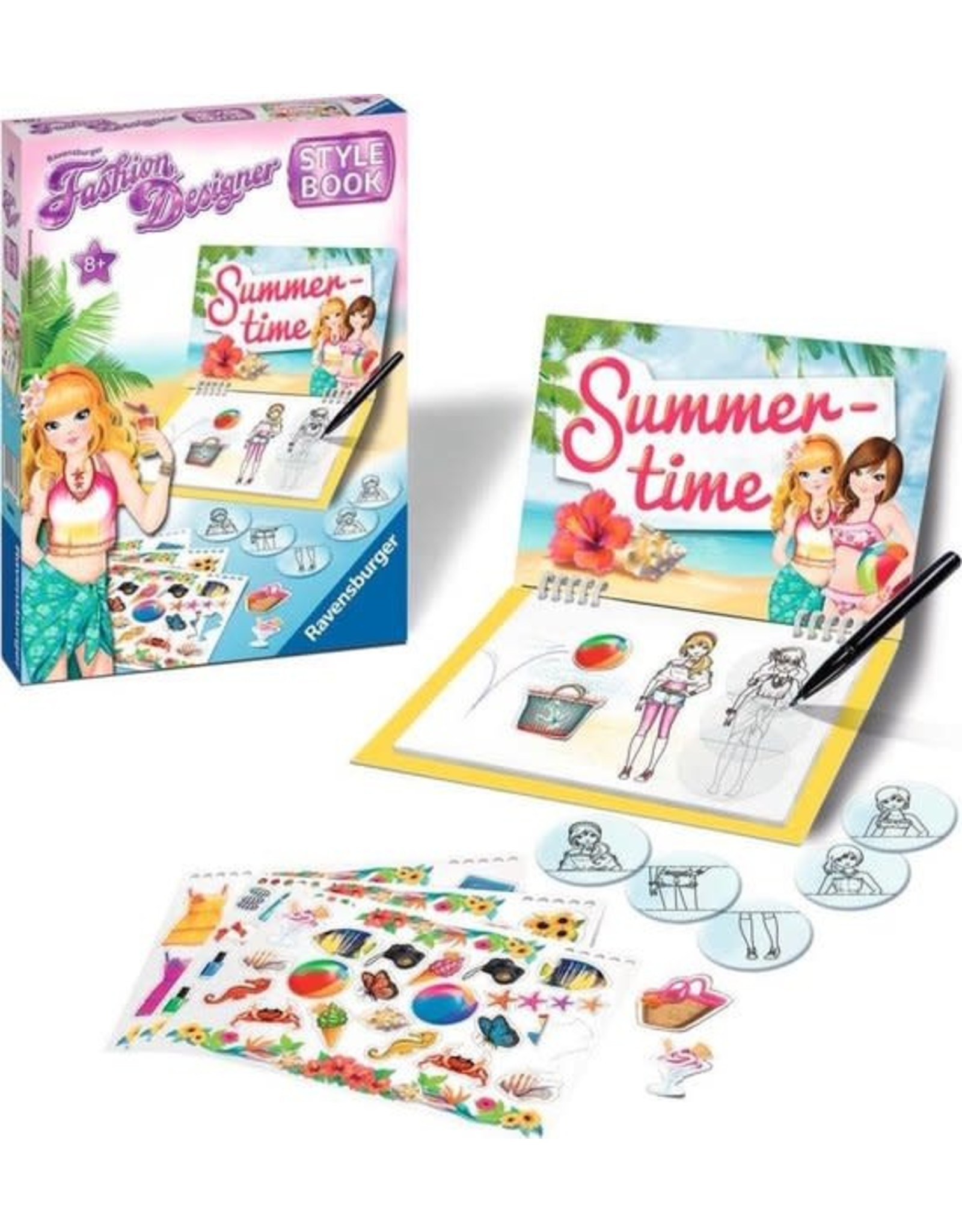 Ravensburger Ravensburger Fashion Designer Style Books - Summer Time