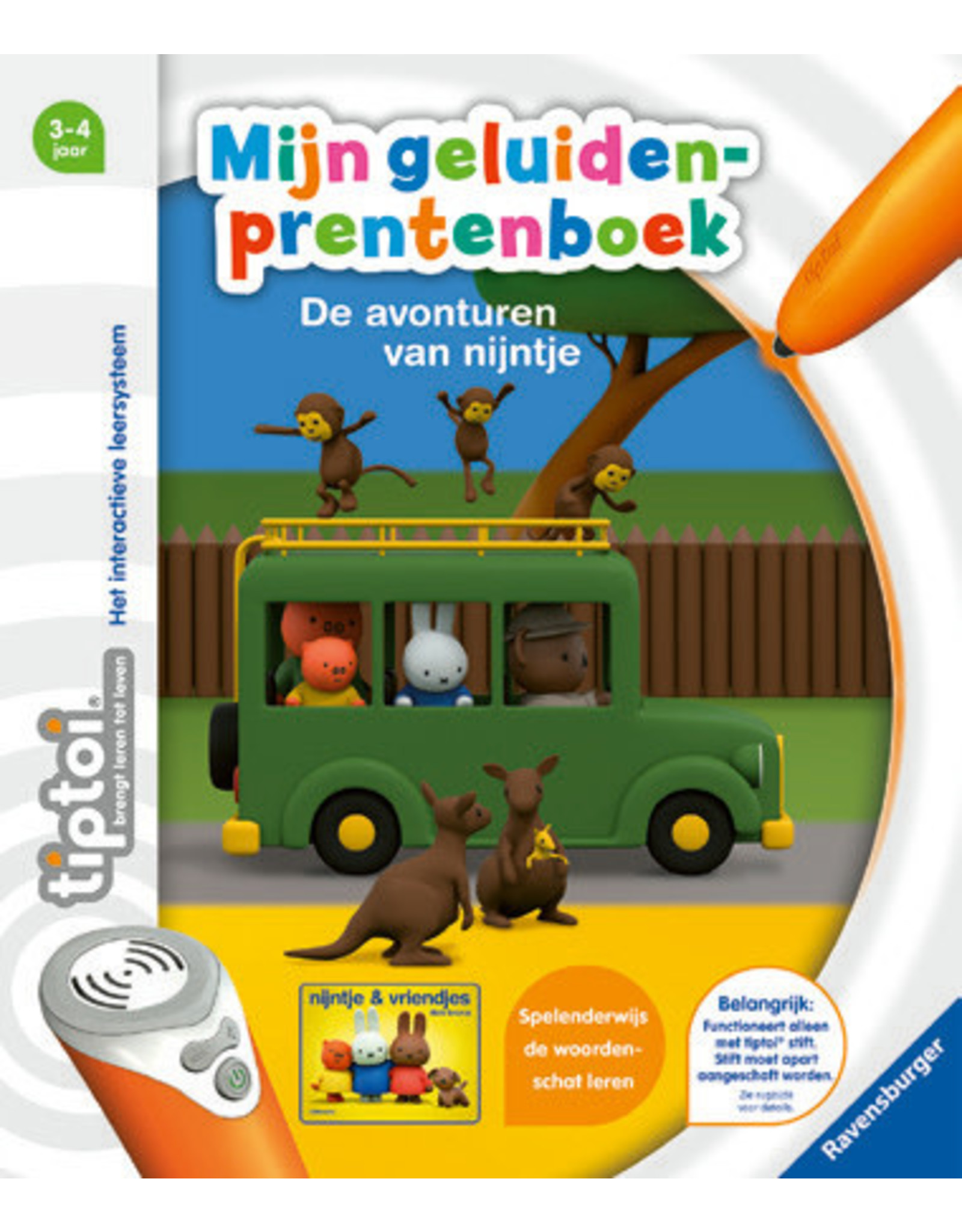 Tiptoi Ravensburger Tiptoi Starter Set Boek Nijntje 3-4 jaar