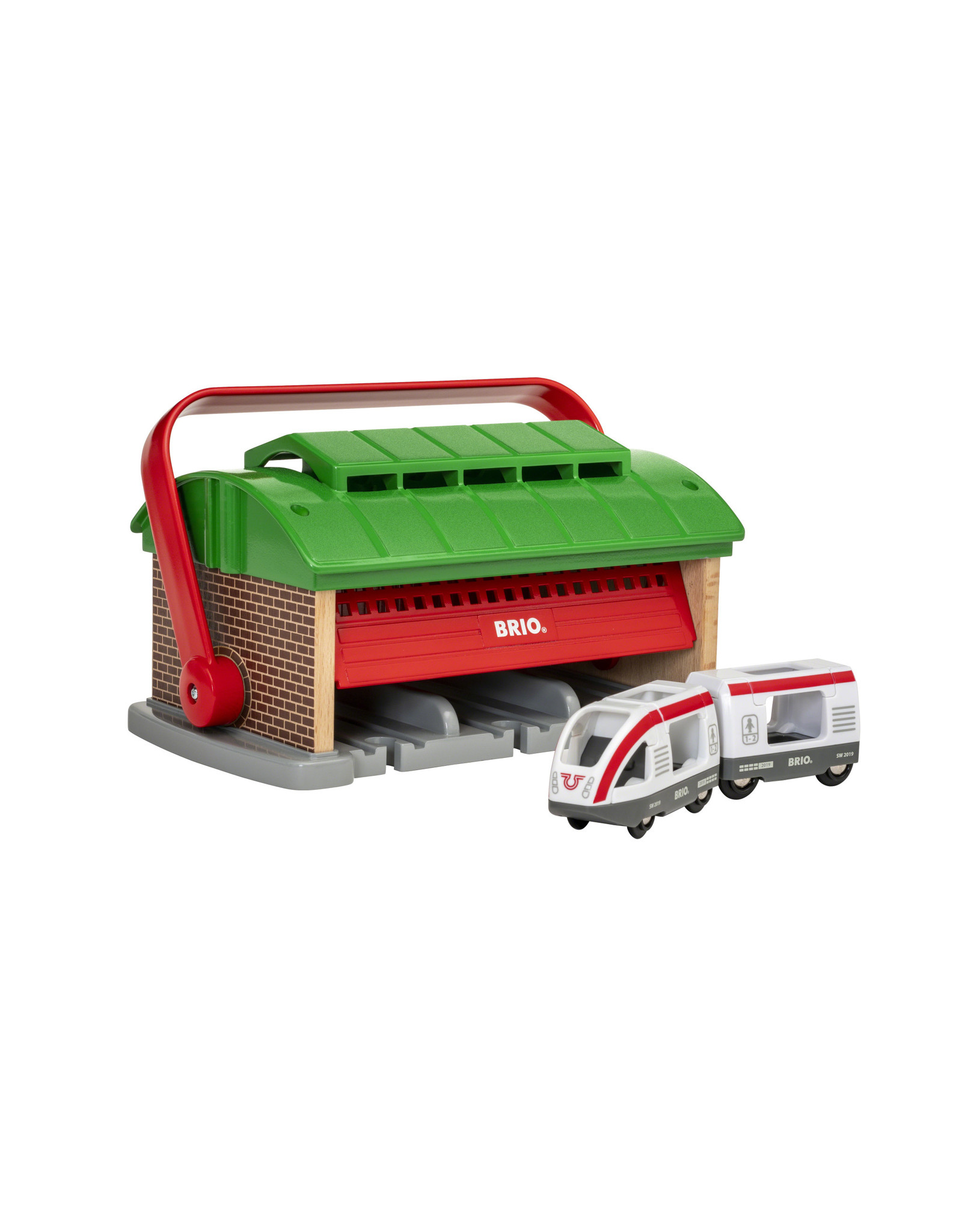 Brio Brio World 33474 Treingarage met Handvat -  Train Garage with Handle