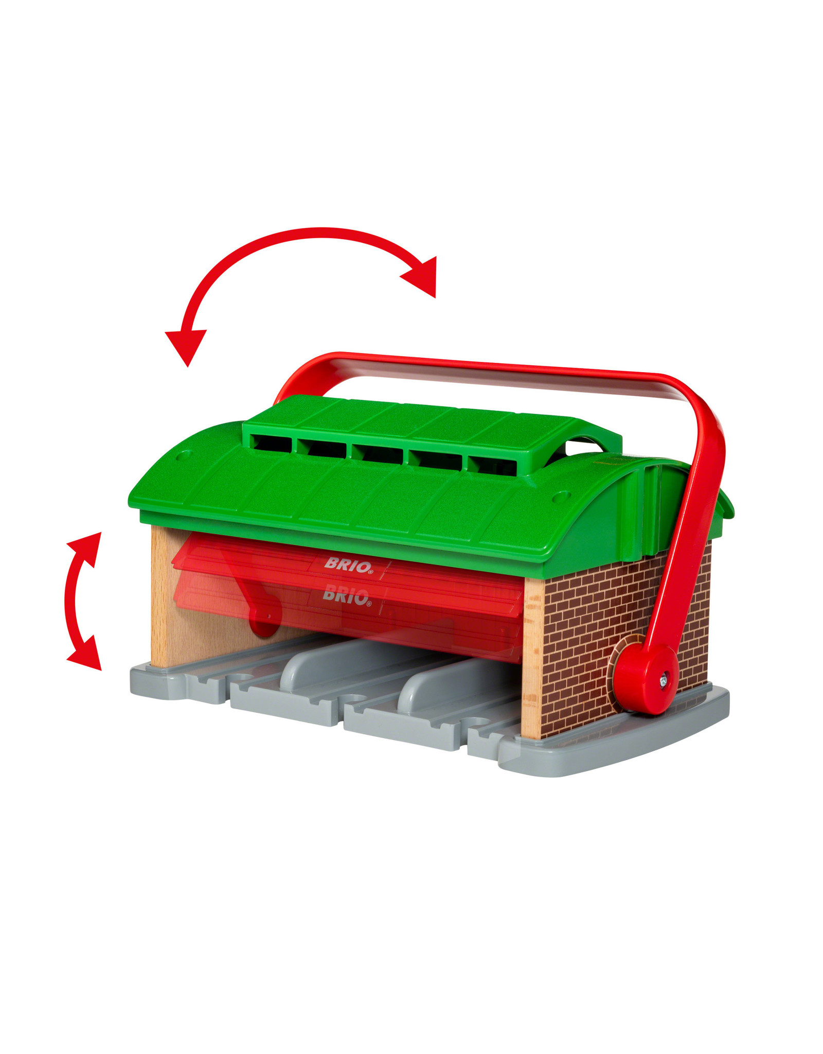 Brio Brio World 33474 Treingarage met Handvat -  Train Garage with Handle