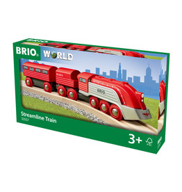 Brio Brio World 33557 Rode Hogesnelheidstrein -  Streamline Train