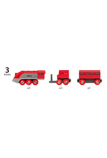 Brio Brio World 33557 Rode Hogesnelheidstrein -  Streamline Train Brio Brio World 33557 Rode Hogesnelheidstrein -  Streamline Train