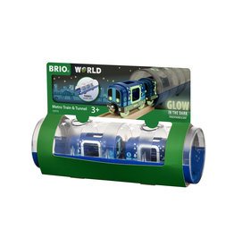 Brio Brio World 33970  Metro Trein en Tunnel - Metro Train & Tunnel  Glow in the Dark