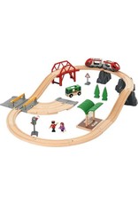 Brio Brio World 33915 Spoor en Weg Stadset - Rail & Road City Set