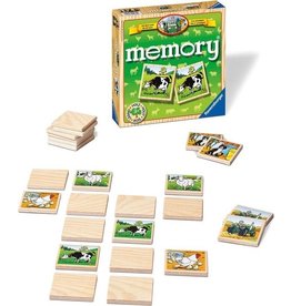 Ravensburger Memory Op T Land-  Hout