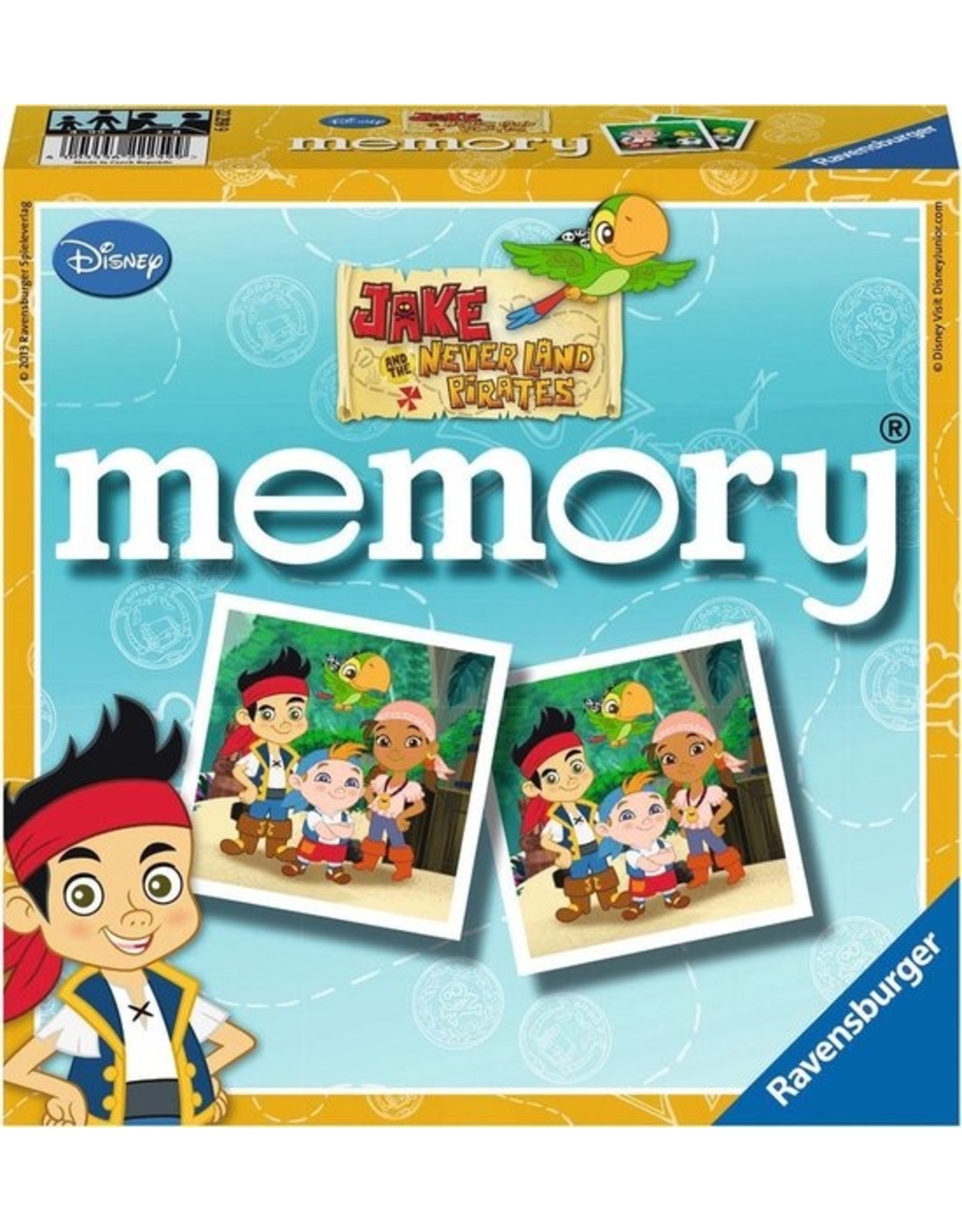 Ravensburger Ravensburger Memory Disney Jake And The Neverland Pirates