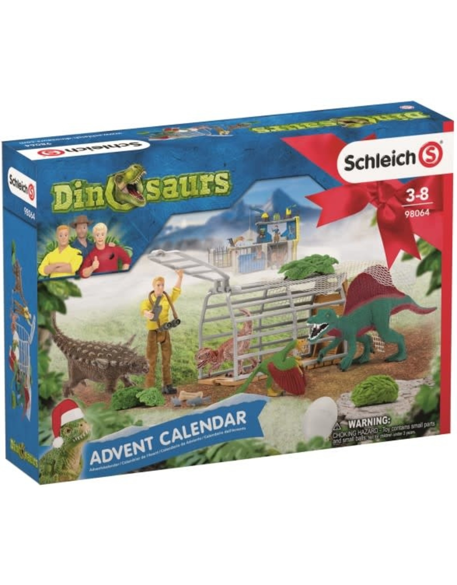 Schleich Schleich Dinosaurs 98064 Adventskalender Dinosaurs 2020