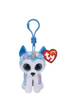 Ty Ty Beanie Boo's Clip Helena de Blauwe Eenhoorn Husky 7cm Ty Ty Beanie Boo's Clip Helena de Blauwe Eenhoorn Husky 7cm