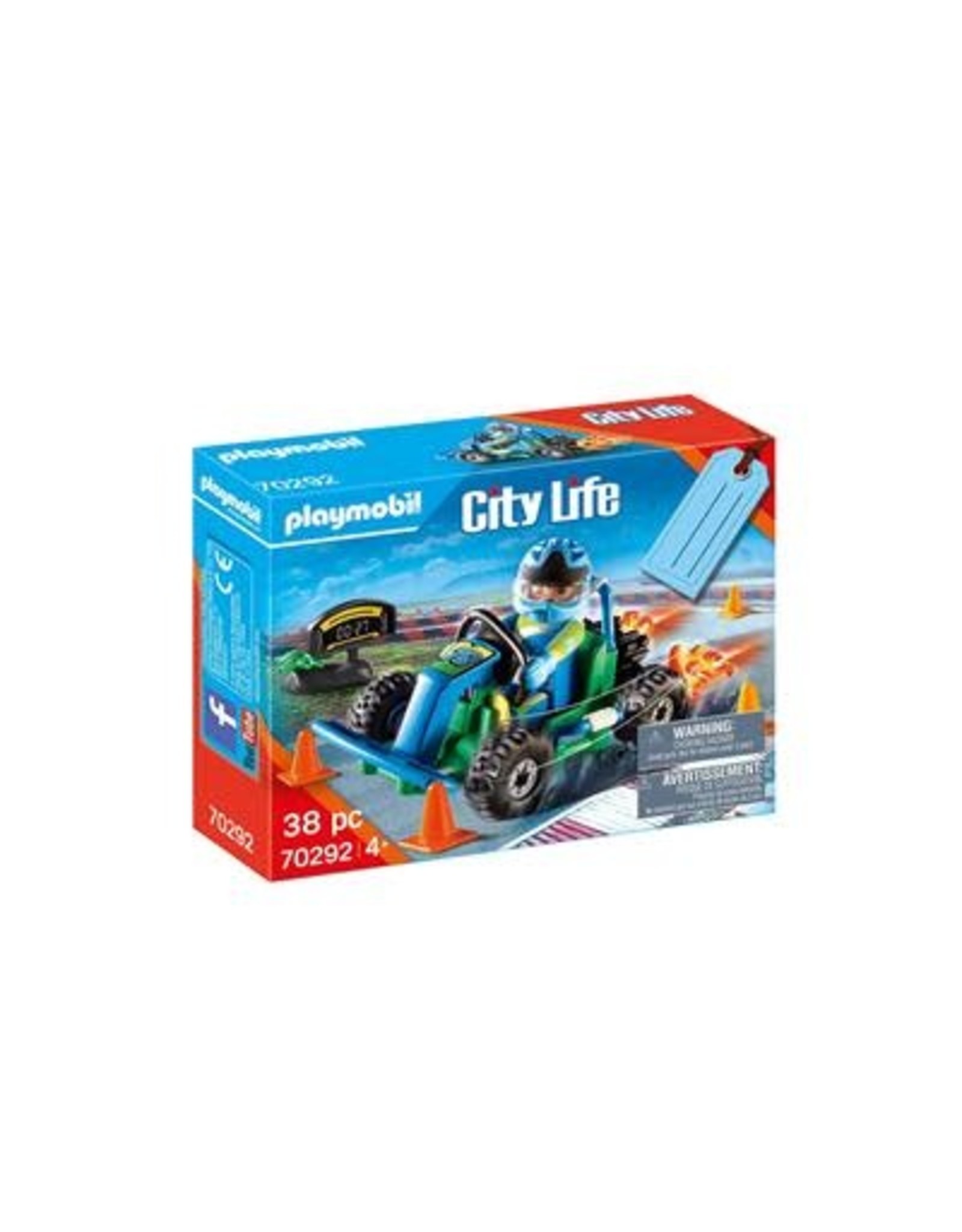 Playmobil Playmobil  City Life 70292 Cadeauset Kart race