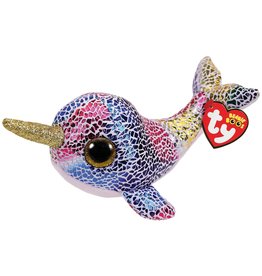 Ty Ty Beanie Boo's XL Nova de Regenboog Narwal 42cm