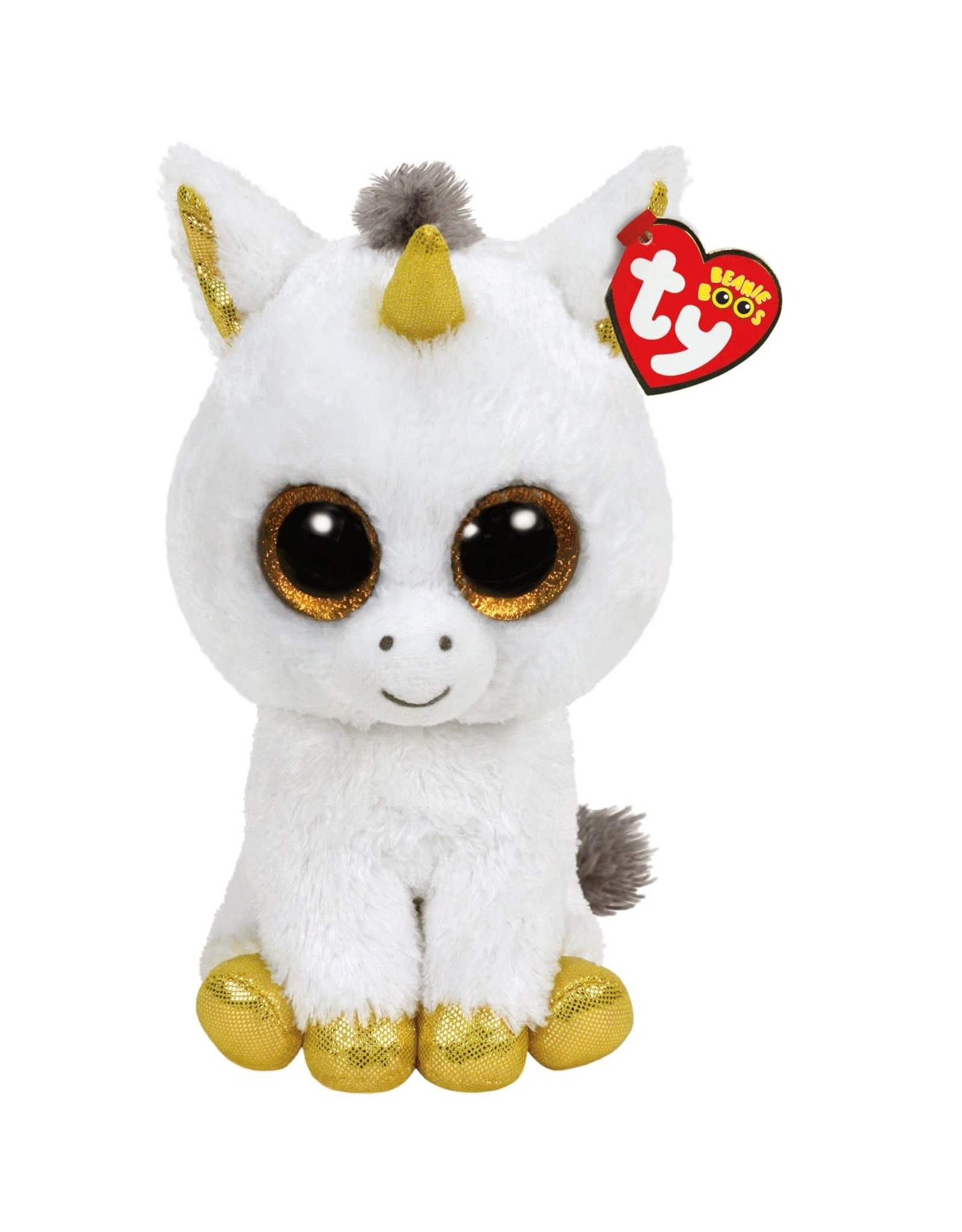 Ty Ty Beanie Boo's XL Pegasus de Witte Eenhoorn 42cm