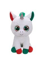 Ty Ty Beanie Boo's XL Kerst Candy Cane de Witte Eenhoorn 42cm