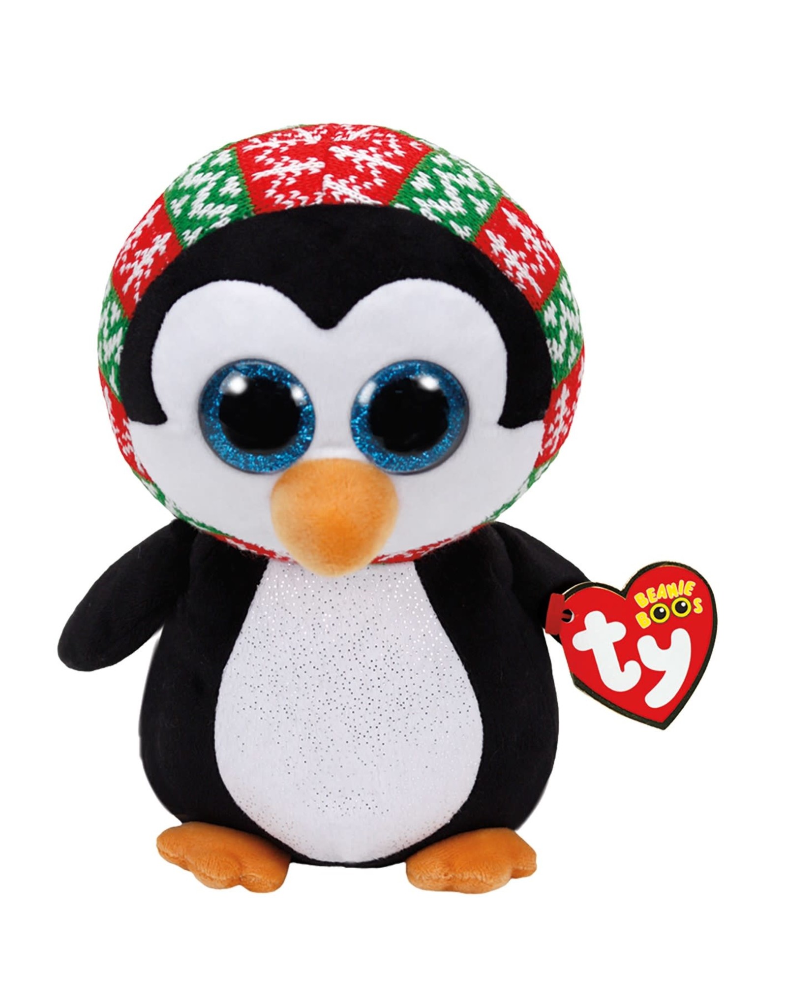 Ty Ty Beanie Buddy Kerst Penelope de Pinguin 24cm
