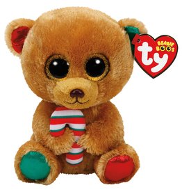 Ty Ty beanie Buddy Kerst Bella het Bruine Beertje 24cm