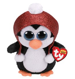 Ty Ty Beanie Boo's Kerst Gale de Pinguin 15cm