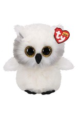 Ty Ty Beanie Buddy Austin de wit/grijze uil 24 cm Ty Ty Beanie Buddy Austin de wit/grijze uil 24 cm