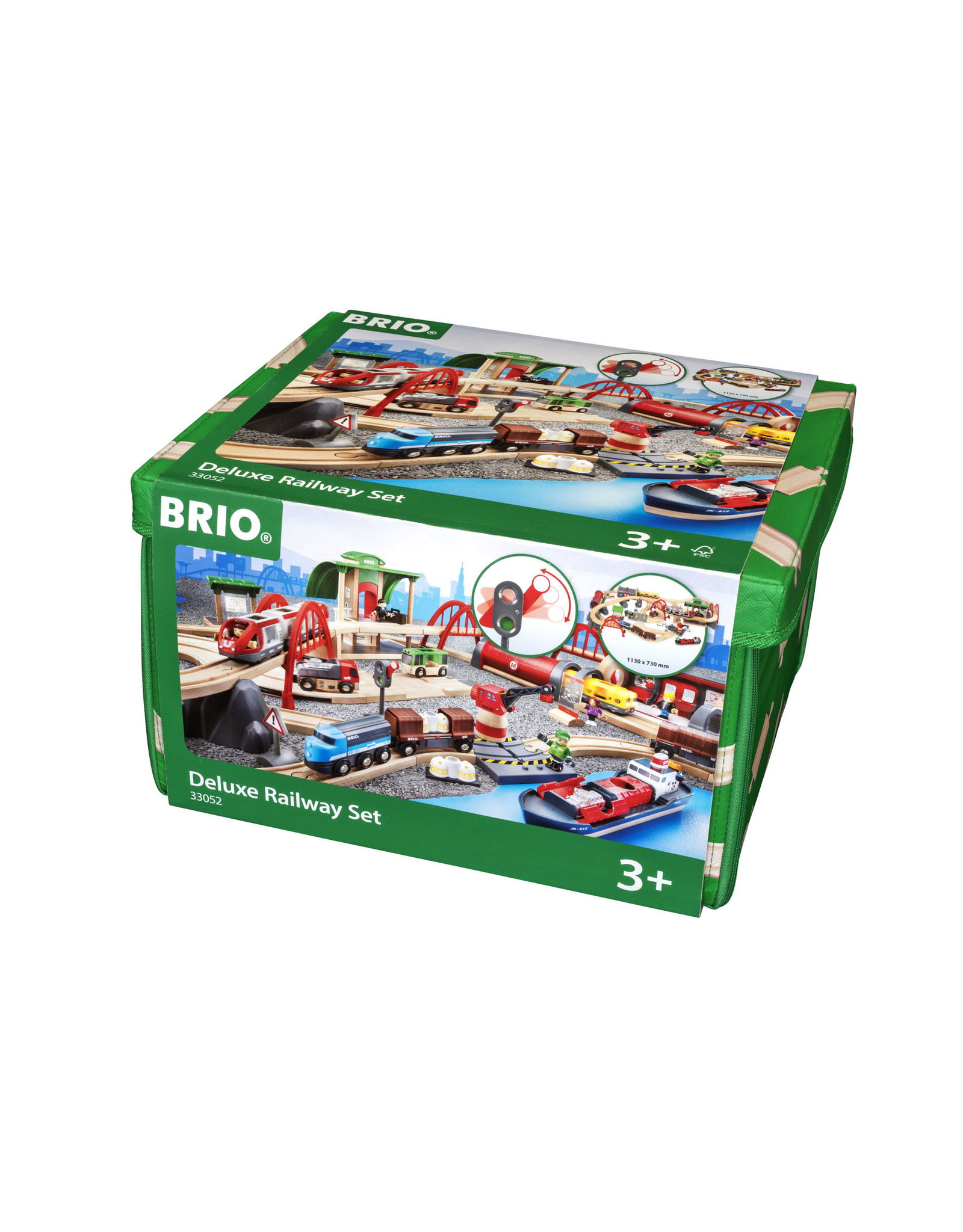 Brio Brio 33052 Treinset Deluxe - Deluxe Railway set