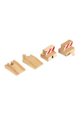 Brio Brio World 33385 Stootblokken en Hellingen -  Stop & Ramp Tracks