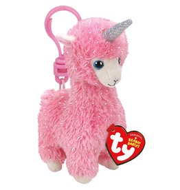 Ty Ty Beanie Boo's Clip Lana de Roze Alpaca