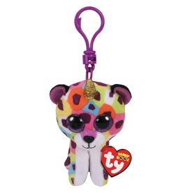 Ty Ty Beanie Boo's Clip Giselle het Bontgevlekte Eenhoorn Luipaard