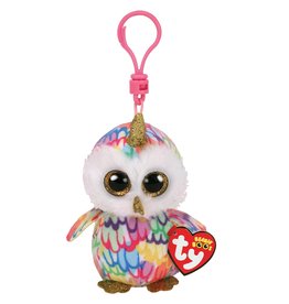 Ty Ty Beanie Boo's Clip Enchanted de Regenboog Eenhoorn Uil