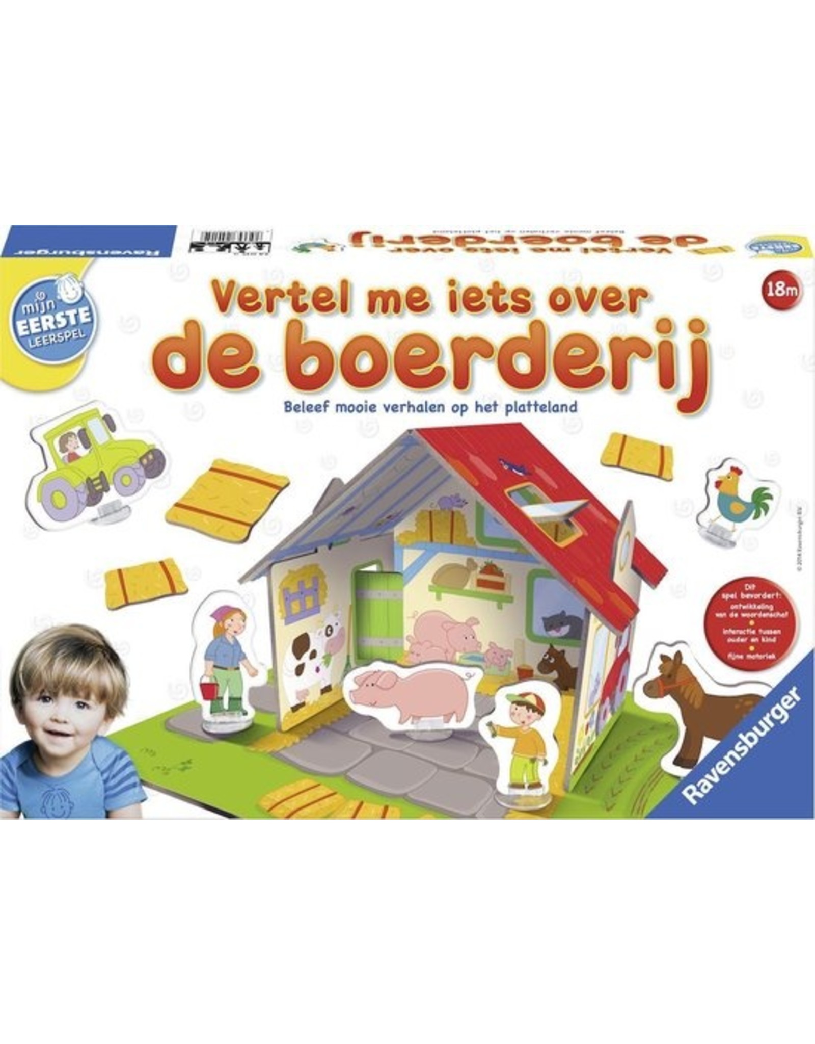 Ravensburger Eerste Leerspel: Vertel Iets Over De Boerderij