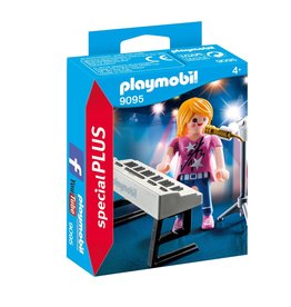 Playmobil Playmobil Special Plus 9095 Zangeres met Keyboard