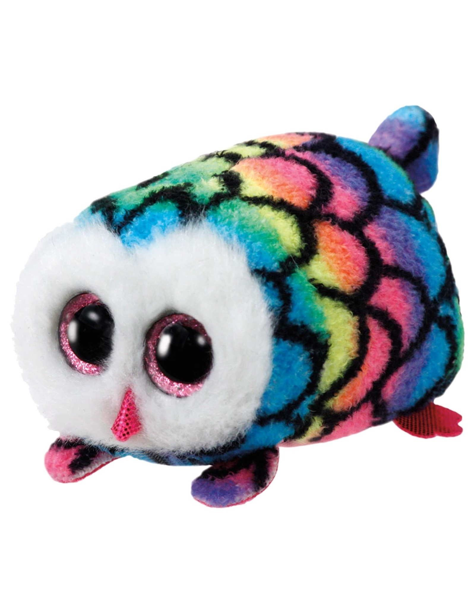 Ty Ty Teeny Ty's Hootie de Regenboog Uil 10cm