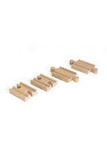 Brio Brio World 33393 Mini Rechte Rails - Mini Straight Track pack