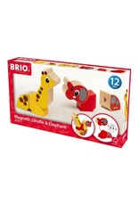 Brio Brio 30284 Magnetische Giraf en Olifant - Magnetic Giraffe and Elephant Brio Brio 30284 Magnetische Giraf en Olifant - Magnetic Giraffe and Elephant