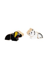 Brio Brio 30269 Magnetische Teckel en Kat - Magnetic Cat and Dog