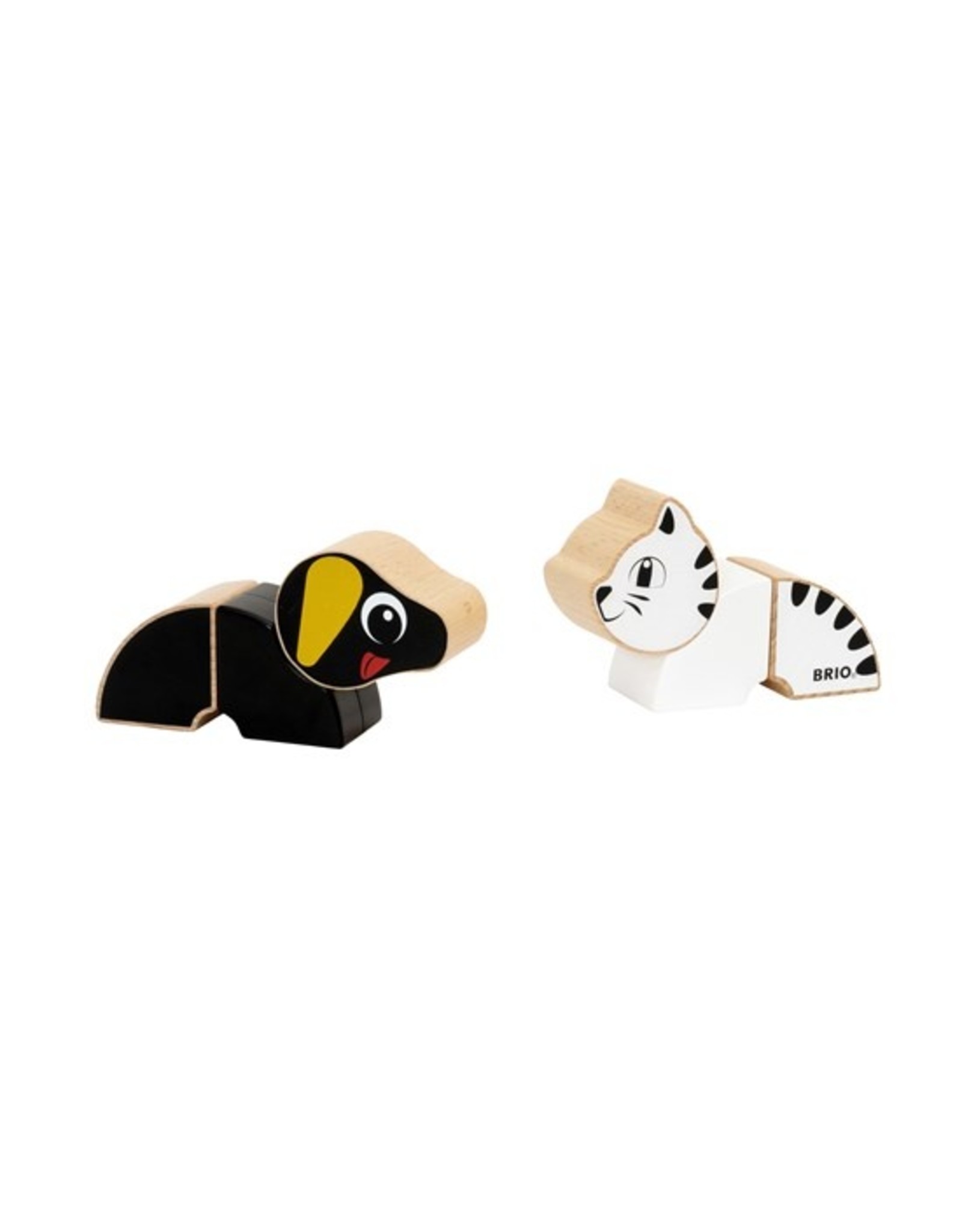 Brio Brio 30269 Magnetische Teckel en Kat - Magnetic Cat and Dog