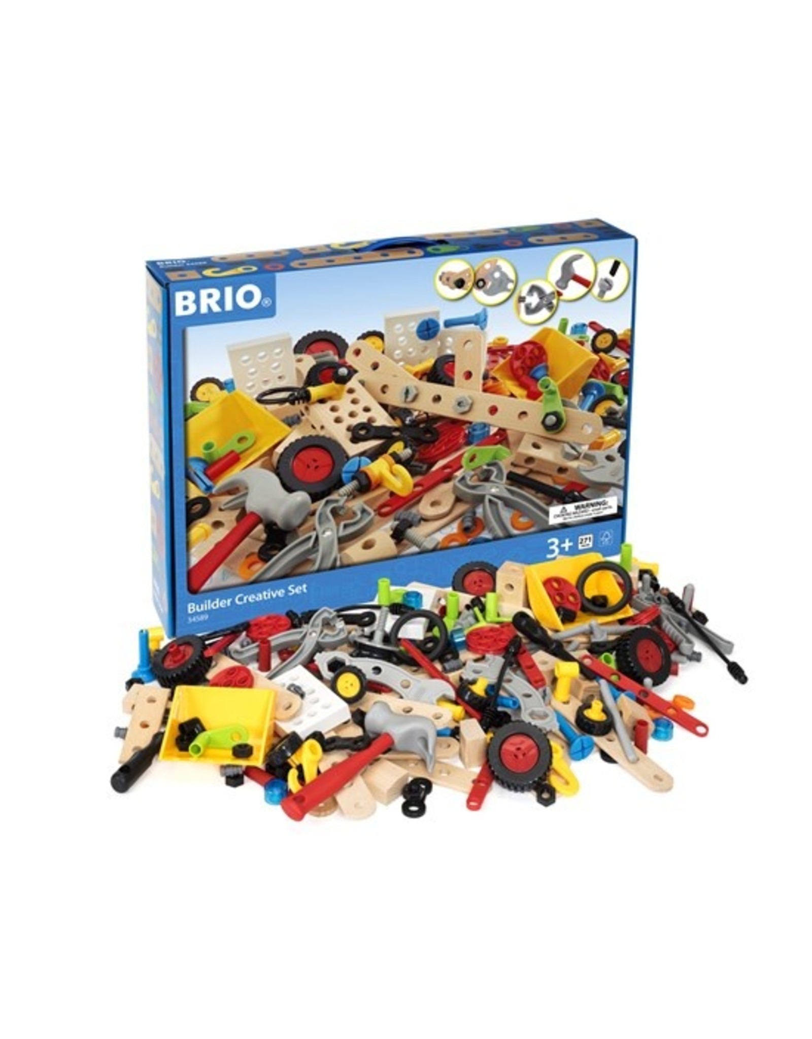 Brio Brio Builder 34589  Creatieve Set - Creative Set (270-delig)