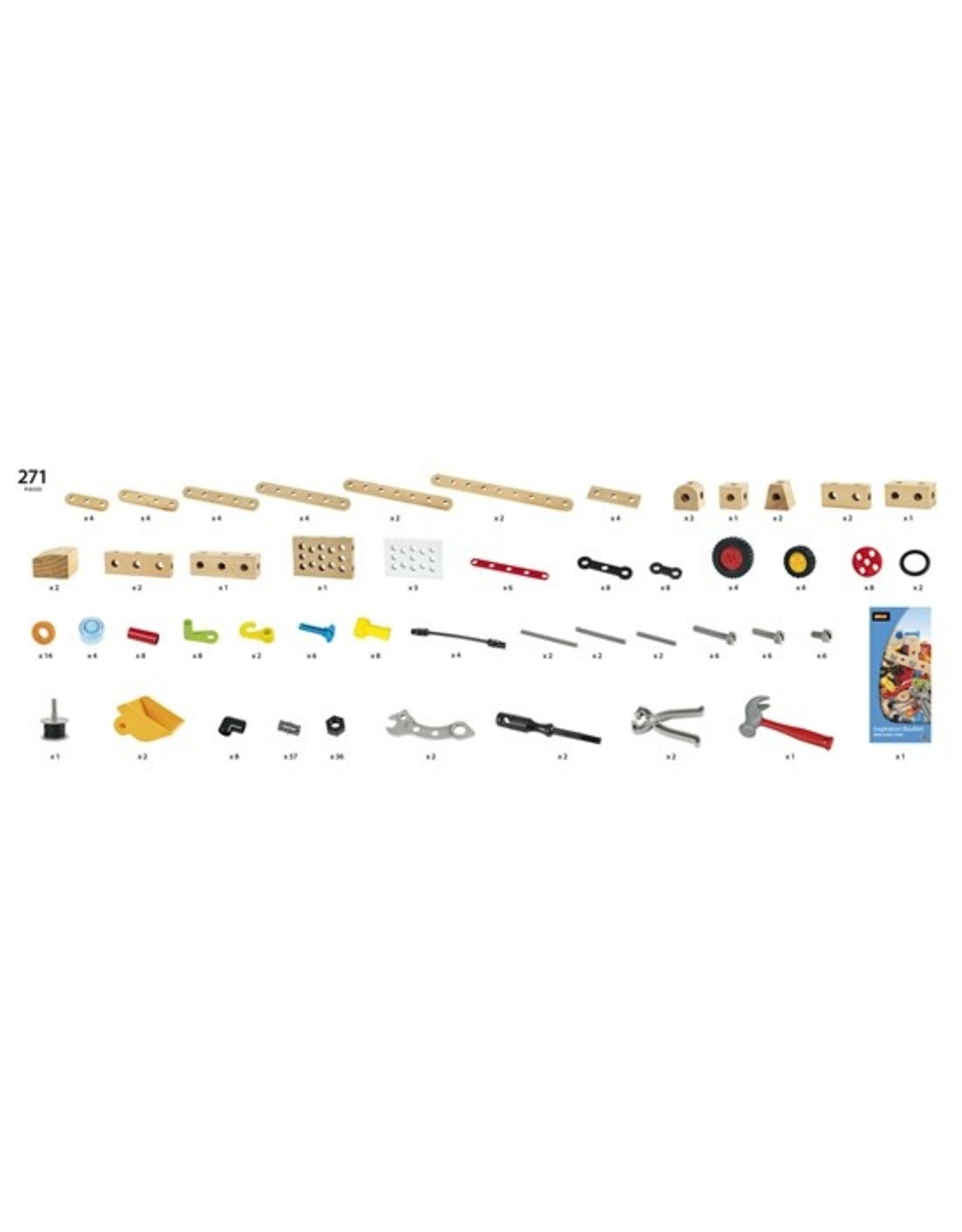 Brio Brio Builder 34589  Creatieve Set - Creative Set (270-delig)