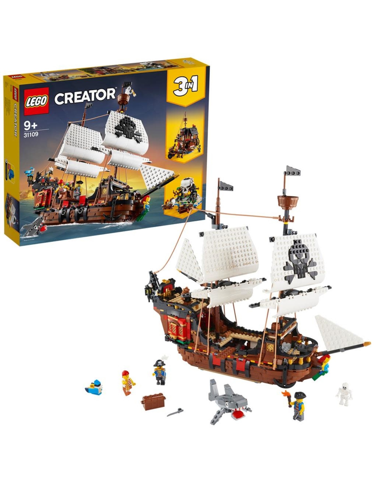 LEGO Lego Creator 3in1 31109 Piratenschip - Pirates Ship