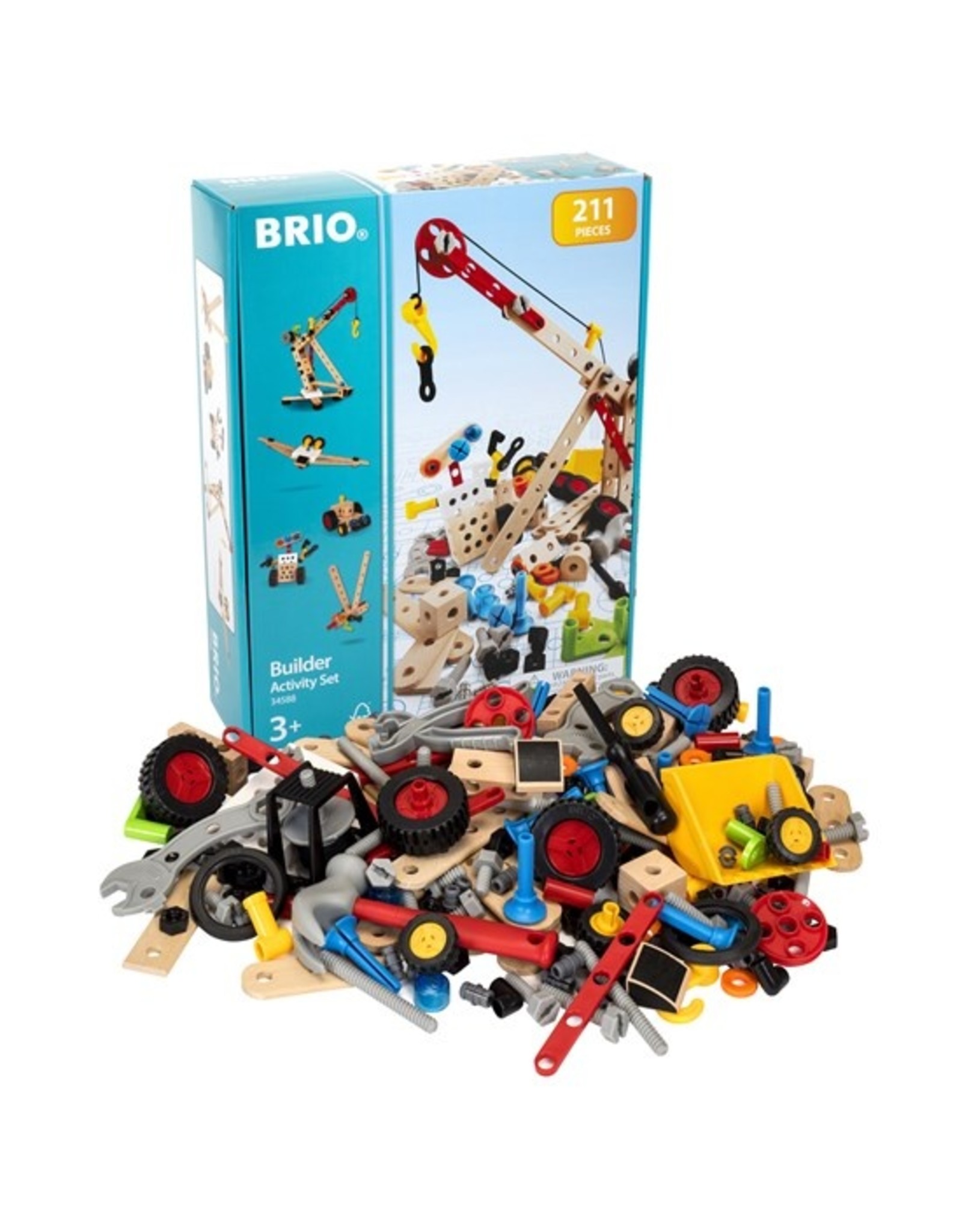 Brio Brio Builder 34588  Activiteitenset  -  Activity Set (211-delig)