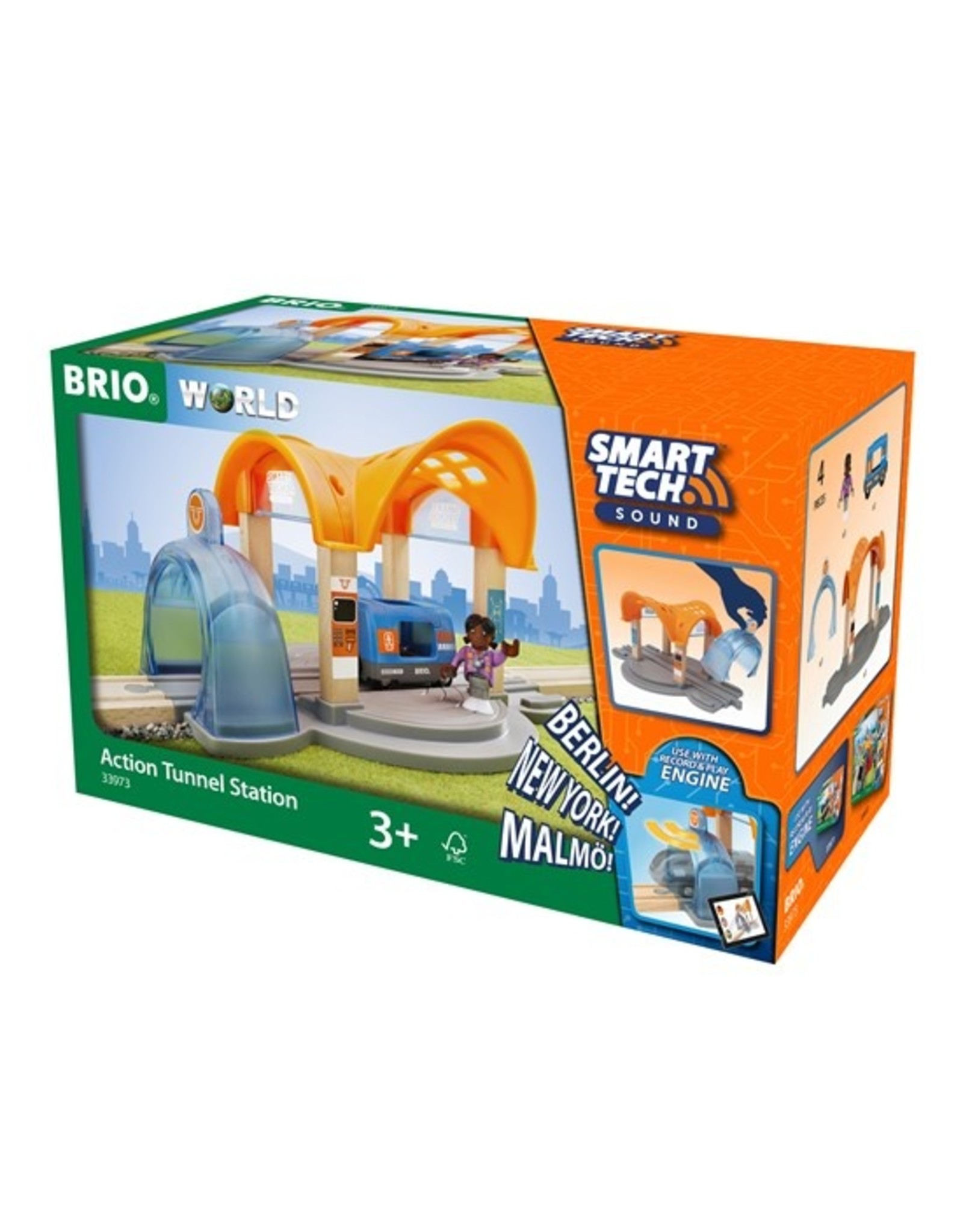 Brio Brio World 33973 Smart Tech Sound Station - Action Tunnel Station