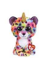 Ty Ty Beanie Buddy Giselle het Bontgevlekte Eenhoorn Luipaard 24cm