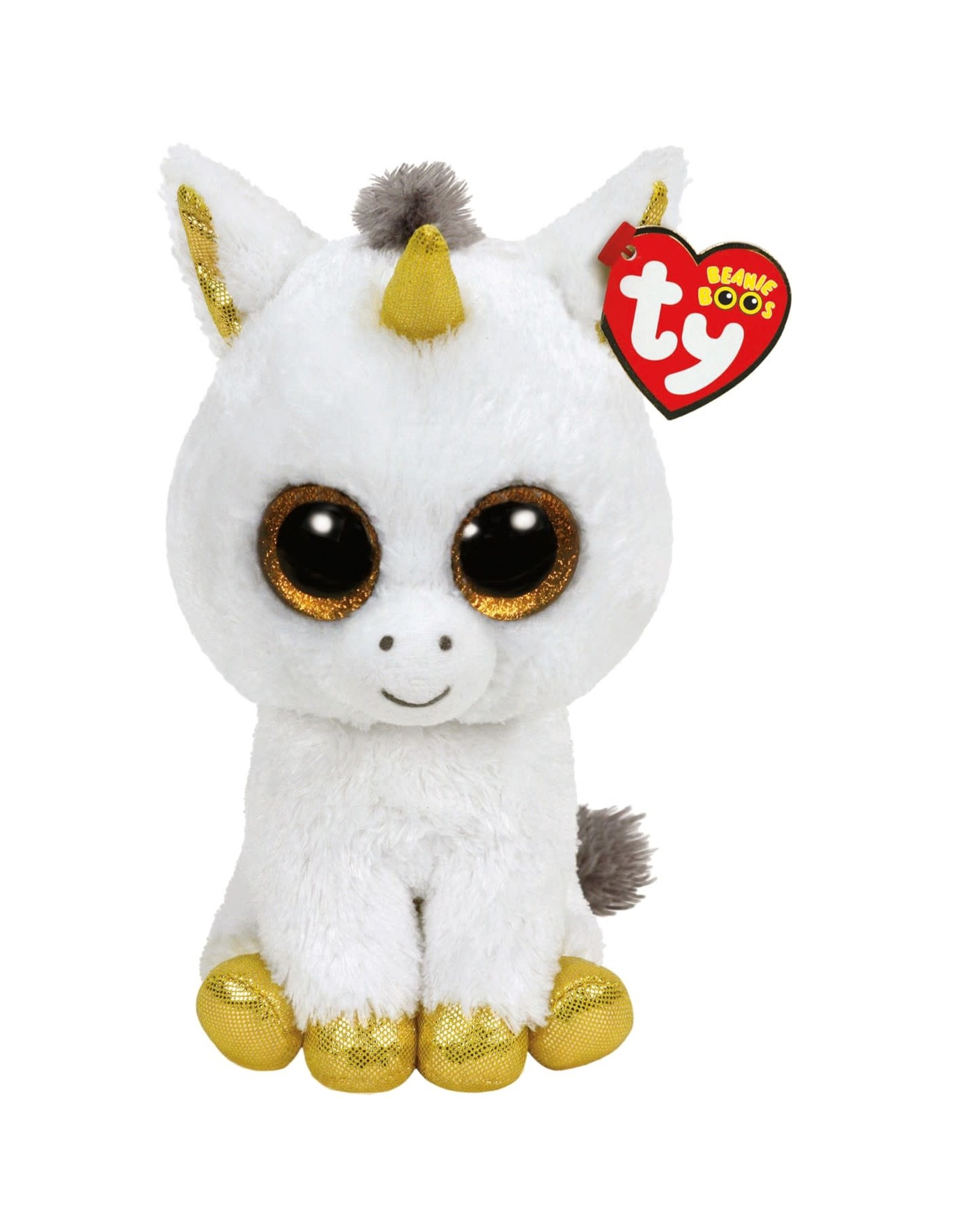 Ty Ty Beanie Buddy Pegasus de Witte Eenhoorn 24cm