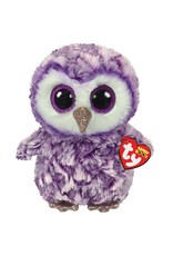 Ty Ty Beanie Buddy Moonlight de Paarse Uil 24cm Ty Ty Beanie Buddy Moonlight de Paarse Uil 24cm