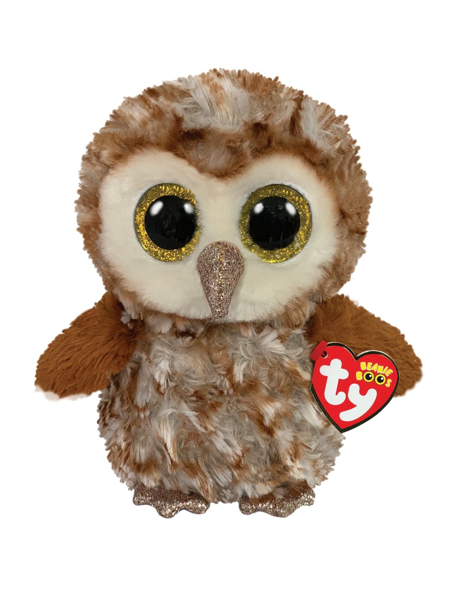 Ty Ty Beanie Buddy Percy de Bruine Uil 24cm