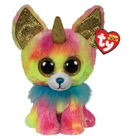 Ty Ty Beanie Buddy Yips de Regenboog Eenhoorn Chihuahua 24cm