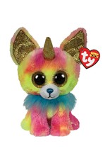 Ty Ty Beanie Buddy Yips de Regenboog Eenhoorn Chihuahua 24cm Ty Ty Beanie Buddy Yips de Regenboog Eenhoorn Chihuahua 24cm