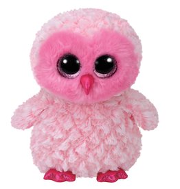 Ty Ty Beanie Buddy Twiggy de Roze Uil 24cm