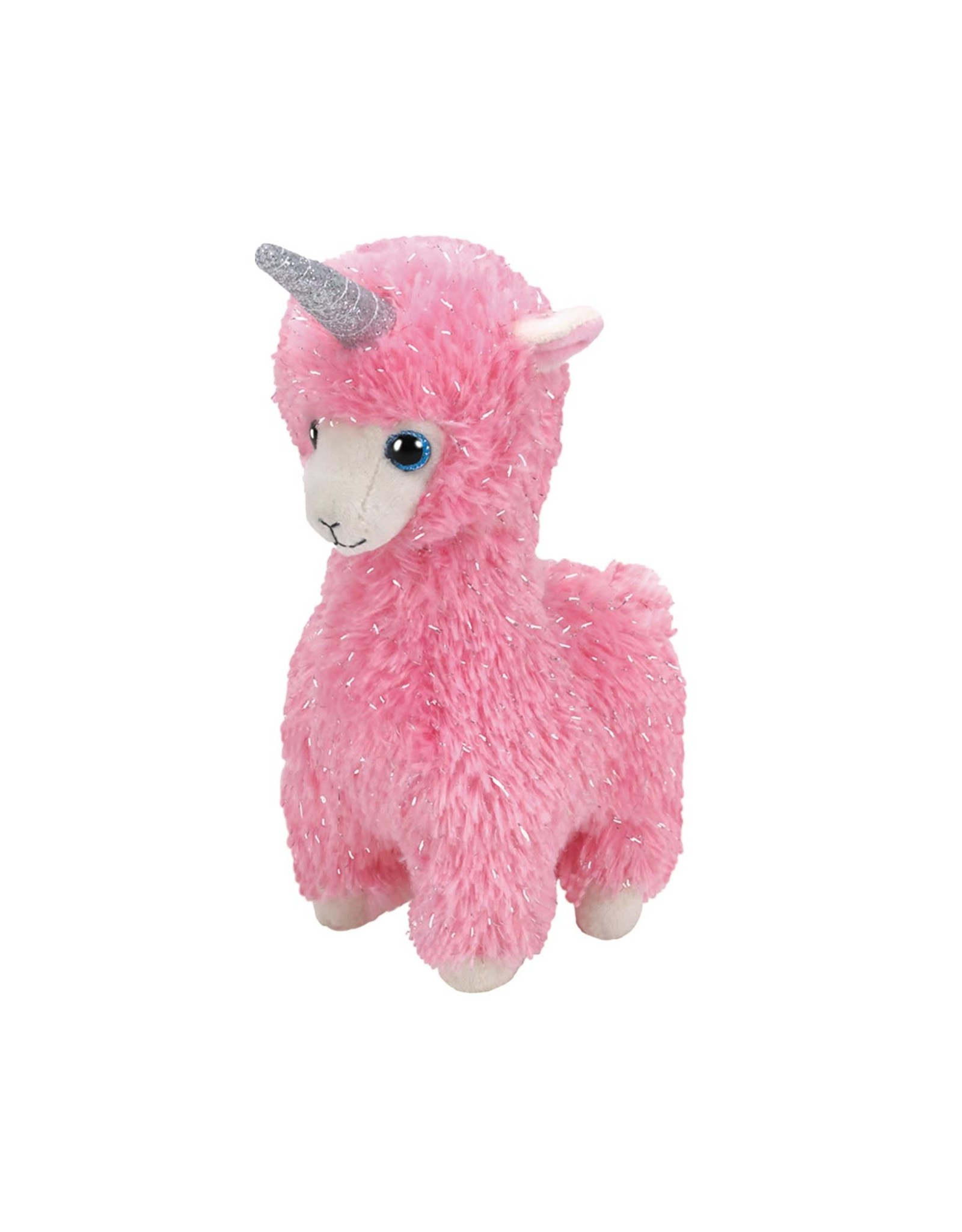 Ty Ty Beanie Baby Lana de Roze Alpaca 15cm