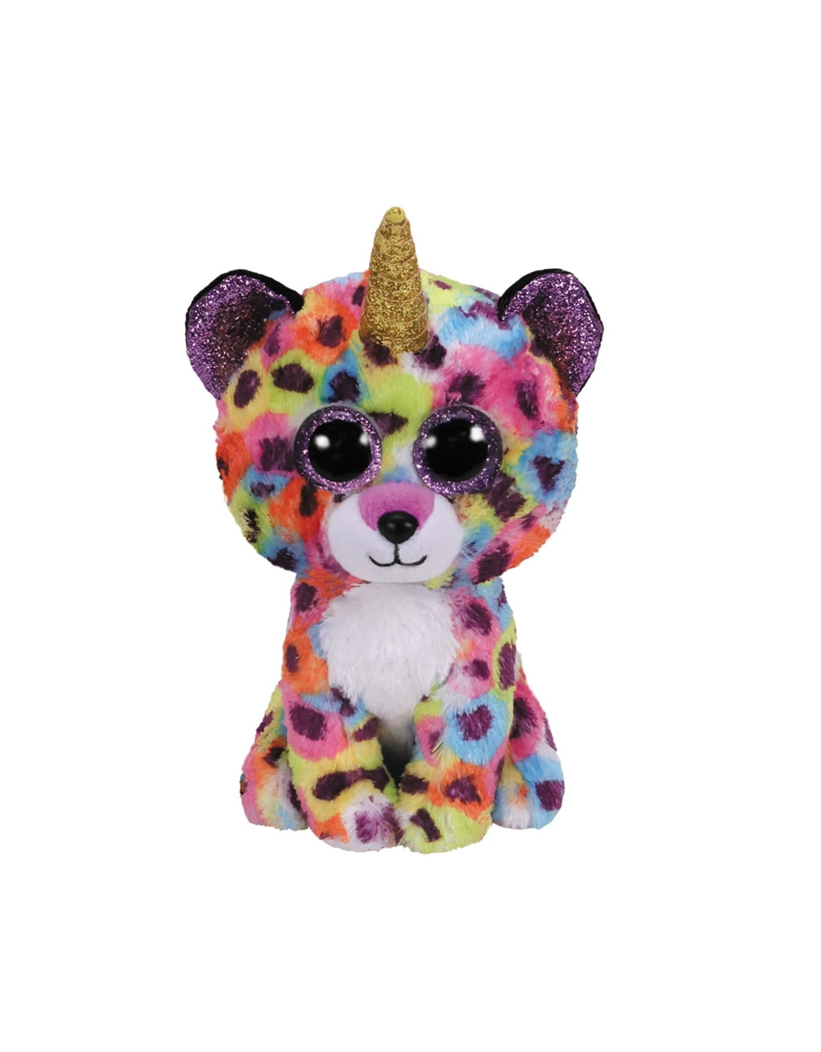Ty Ty Beanie Boo's Giselle het Eenhoorn  Luipaard 15cm