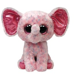 Ty Ty Beanie Boo’s Ellie de Roze Olifant 15cm