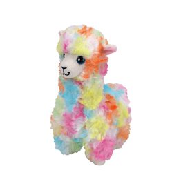 Ty Ty Beanie Babies Lola de Regenboog Alpaca 15cm