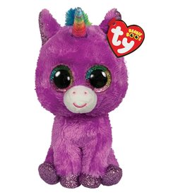 Ty Ty Beanie Boo's Rosette de Paarse Eenhoorn 15cm